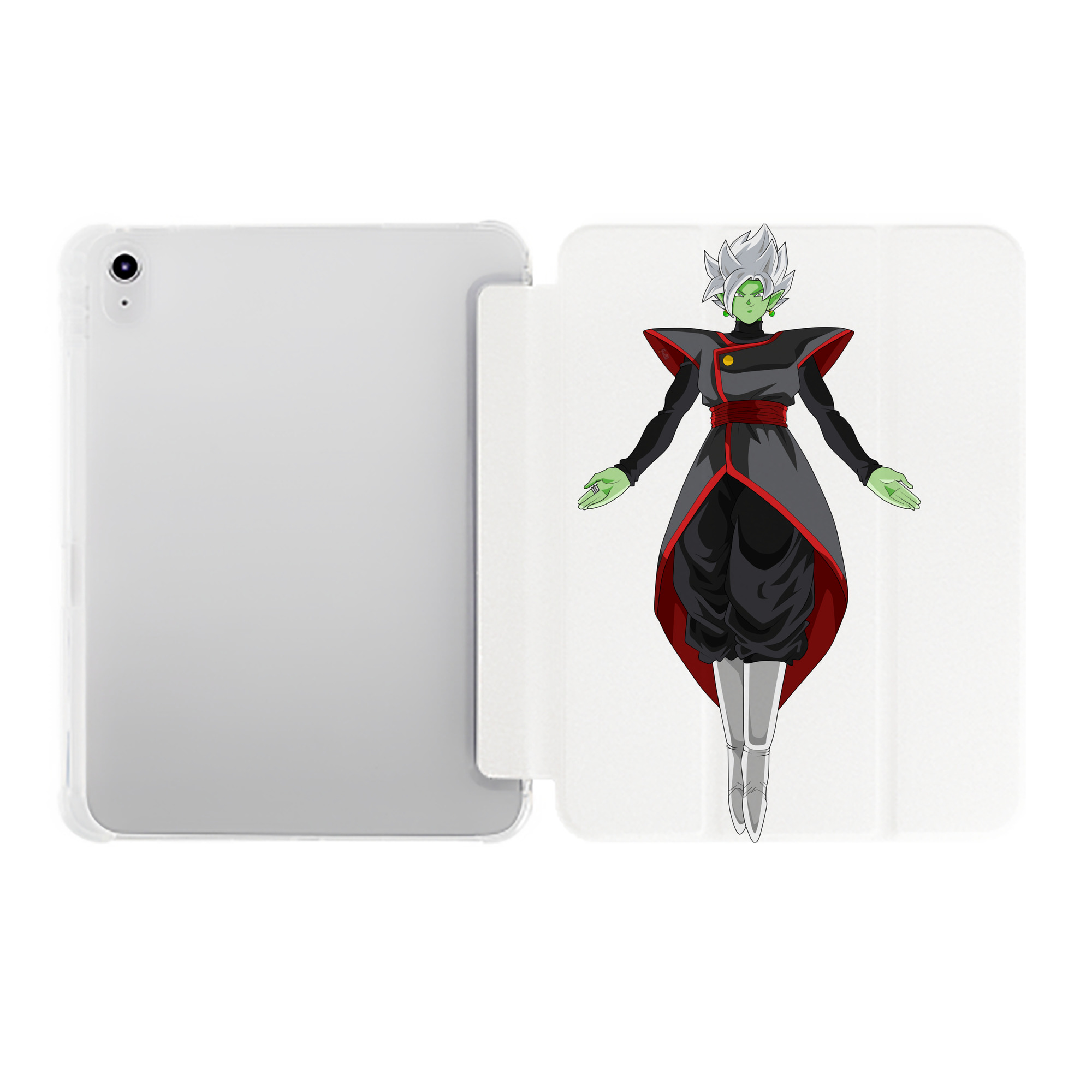 （画像用） ドラゴンボール DRAGON BALL IPad ケース ペン収納付き 三つ折りスタンド PUレザー×シリコン 対応機種9.5/10.5/10.9インチ